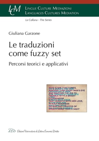 Le traduzioni come fuzzy set - Librerie.coop Le traduzioni come fuzzy set - Librerie.coop