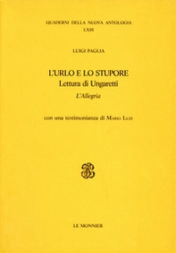 L'urlo e lo stupore - Librerie.coop L'urlo e lo stupore - Librerie.coop