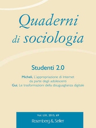 Quaderni di sociologia - Librerie.coop Quaderni di sociologia - Librerie.coop