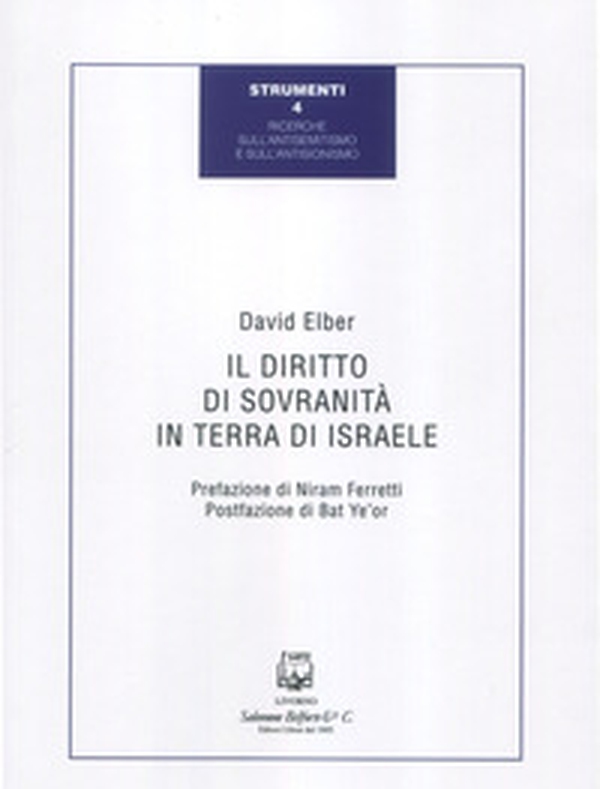 Il diritto di sovranità in terra di Israele - Librerie.coop Il diritto di sovranità in terra di Israele - Librerie.coop