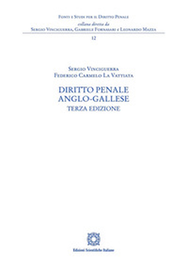 Diritto penale anglo-gallese - Librerie.coop