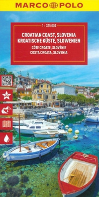 Croazia costiera, Slovenia 1:325.000 - Librerie.coop