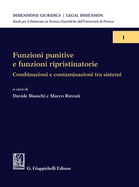 Funzioni punitive e funzioni ripristinatorie- e-Book - Librerie.coop Funzioni punitive e funzioni ripristinatorie- e-Book - Librerie.coop