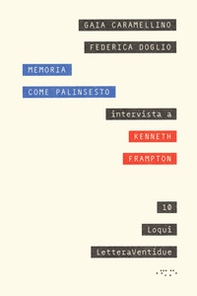 Memoria come palinsesto - Librerie.coop