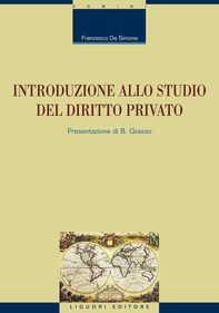 Introduzione allo studio del diritto privato - Librerie.coop Introduzione allo studio del diritto privato - Librerie.coop