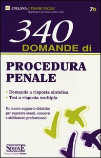 340 domande di procedura penale - Librerie.coop 340 domande di procedura penale - Librerie.coop