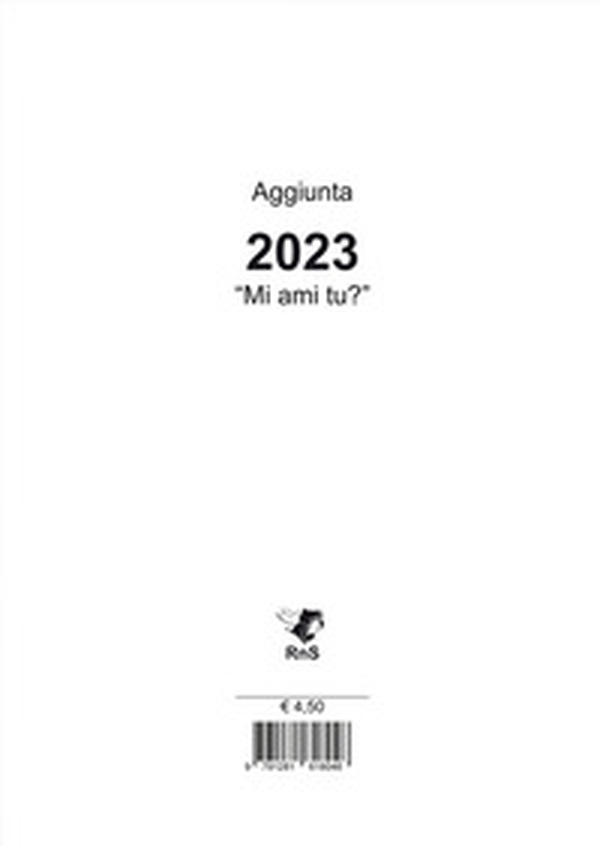 Aggiunta canti «Mi ami tu?» 2023 - Librerie.coop Aggiunta canti «Mi ami tu?» 2023 - Librerie.coop