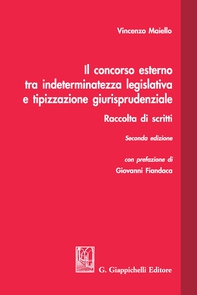 Il concorso esterno tra indeterminatezza legislativa e tipizzazione giurisprudenziale - Librerie.coop