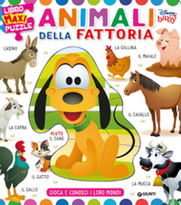 Animali della fattoria. Libro maxi puzzle - Librerie.coop Animali della fattoria. Libro maxi puzzle - Librerie.coop