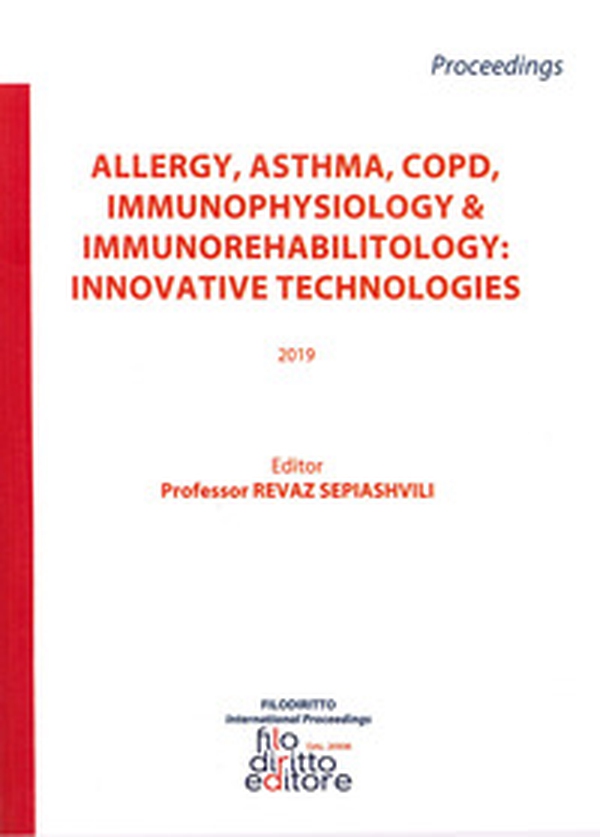 Allergy, asthma, COPD, immunophysiology & immunorehabilitology: innovative technologies 2019 - Librerie.coop Allergy, asthma, COPD, immunophysiology & immunorehabilitology: innovative technologies 2019 - Librerie.coop