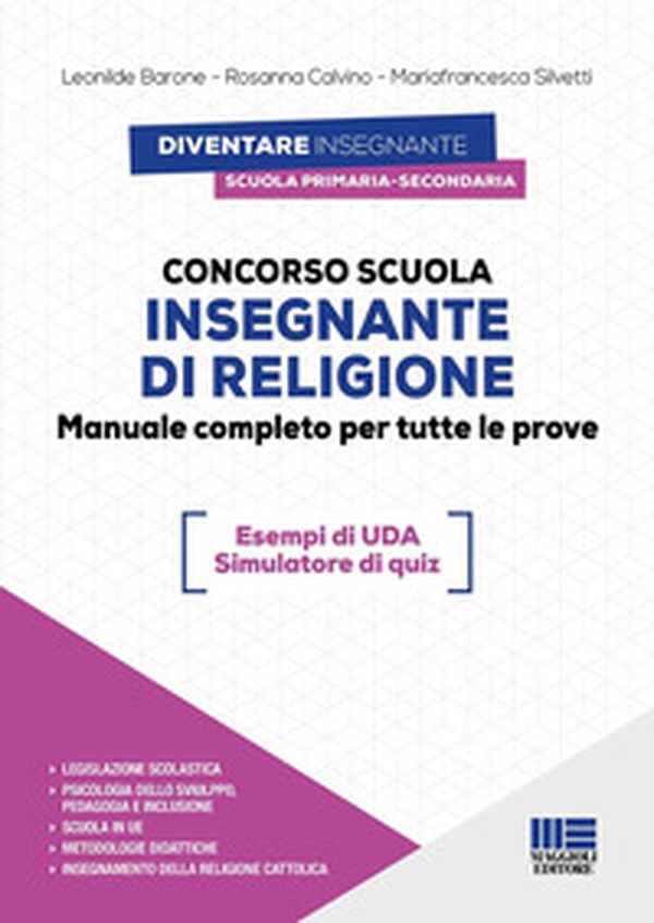 Concorso scuola. Insegnante di religione 6428 posti. Manuale completo per tutte le prove - Librerie.coop Concorso scuola. Insegnante di religione 6428 posti. Manuale completo per tutte le prove - Librerie.coop