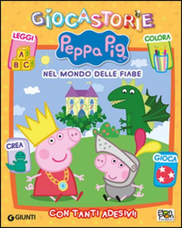 Nel mondo delle fiabe. Peppa Pig. Giocastorie. Con adesivi - Librerie.coop Nel mondo delle fiabe. Peppa Pig. Giocastorie. Con adesivi - Librerie.coop