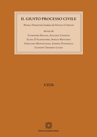Il giusto processo civile - Vol. 1 - Librerie.coop