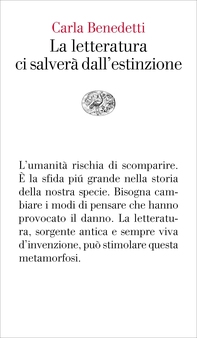 La letteratura ci salverà dall'estinzione - Librerie.coop