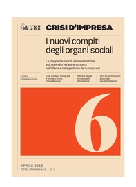 CRISI D'IMPRESA 6 - I nuovi compiti degli organi sociali - Librerie.coop CRISI D'IMPRESA 6 - I nuovi compiti degli organi sociali - Librerie.coop