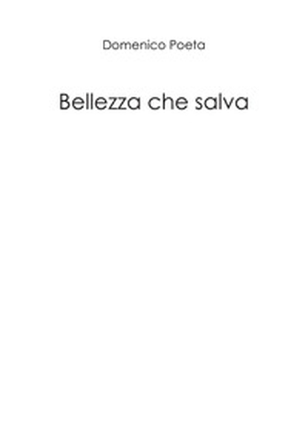 Bellezza che salva - Librerie.coop Bellezza che salva - Librerie.coop