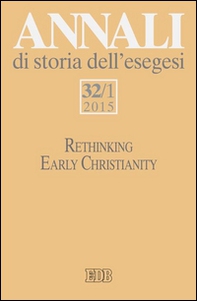 Annali di storia dell'esegesi - Vol. 32\1 - Librerie.coop
