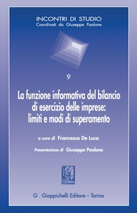 La funzione informativa del bilancio di esercizio delle imprese: limiti e modi di superamento - e-Book - Librerie.coop La funzione informativa del bilancio di esercizio delle imprese: limiti e modi di superamento - e-Book - Librerie.coop