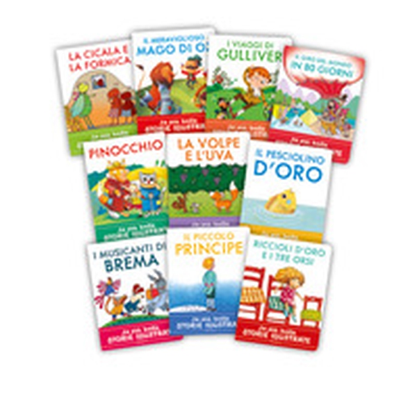 La mia prima biblioteca di fiabe illustrate. Stampatello maiuscolo - Librerie.coop La mia prima biblioteca di fiabe illustrate. Stampatello maiuscolo - Librerie.coop