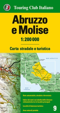Abruzzo e Molise 1:200.000. Carta stradale e turistica - Librerie.coop Abruzzo e Molise 1:200.000. Carta stradale e turistica - Librerie.coop
