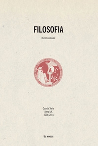 Filosofia. Rivista annuale - Librerie.coop Filosofia. Rivista annuale - Librerie.coop