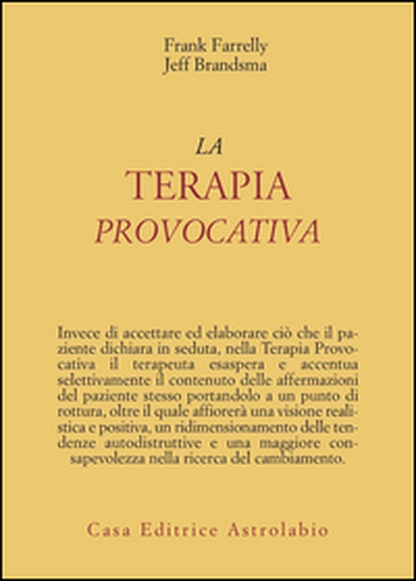 La terapia provocativa - Librerie.coop La terapia provocativa - Librerie.coop