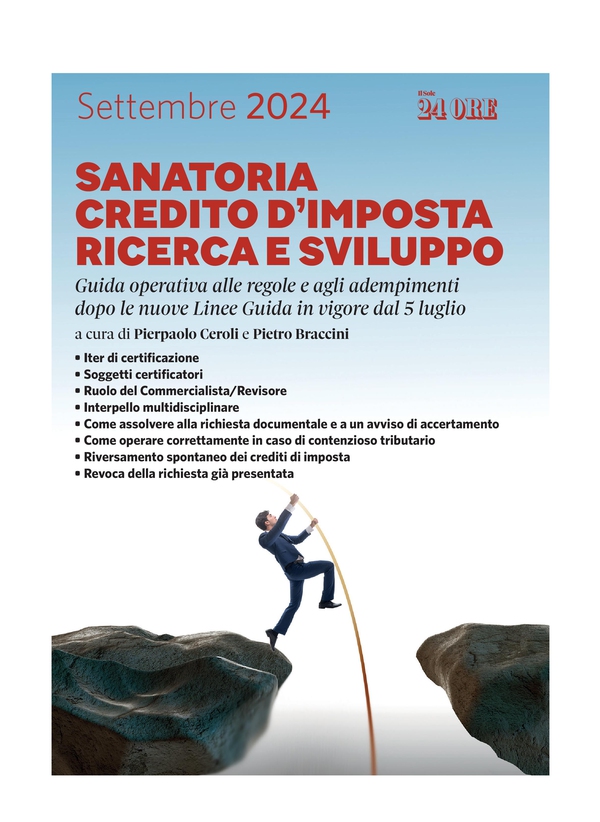 Sanatoria credito d'imposta ricerca e sviluppo - Librerie.coop Sanatoria credito d'imposta ricerca e sviluppo - Librerie.coop
