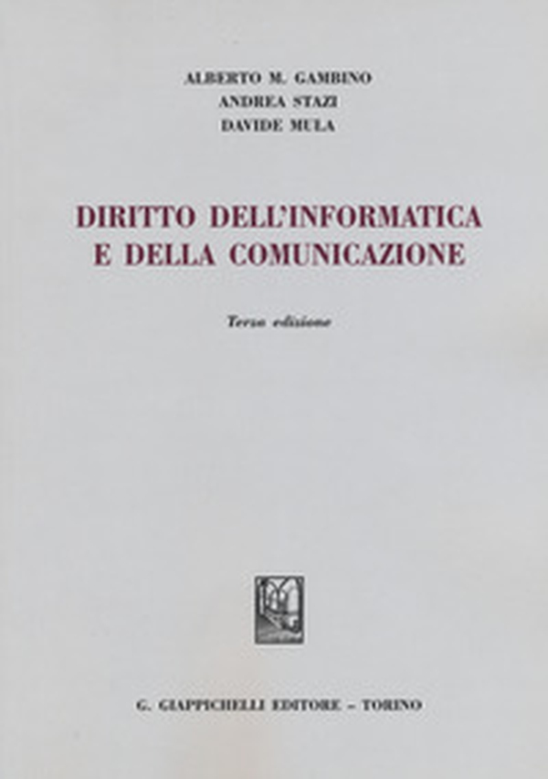 Diritto dell'informatica e della comunicazione - Librerie.coop Diritto dell'informatica e della comunicazione - Librerie.coop