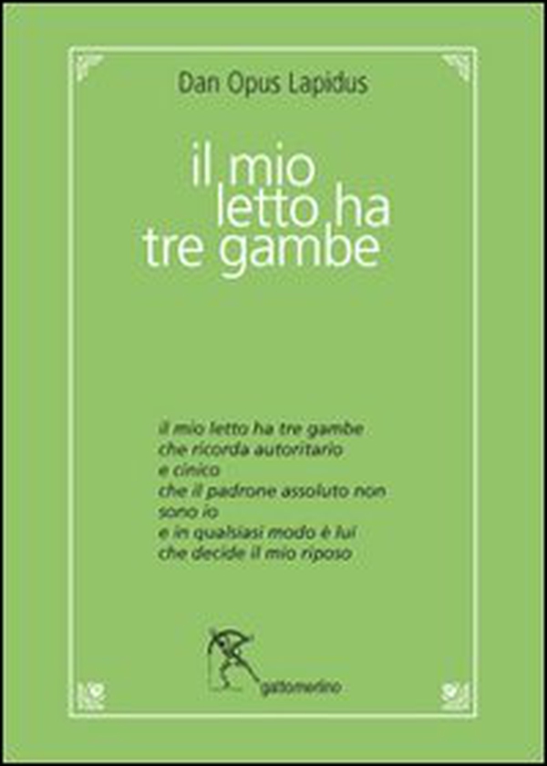 Il mio letto ha tre gambe - Librerie.coop Il mio letto ha tre gambe - Librerie.coop