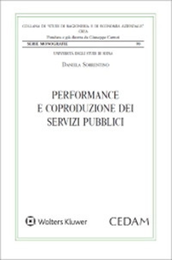Performance e coproduzione dei servizi pubblici - Librerie.coop Performance e coproduzione dei servizi pubblici - Librerie.coop