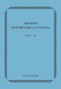 Archivio di storia della cultura - Librerie.coop Archivio di storia della cultura - Librerie.coop