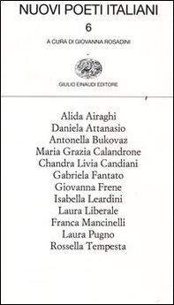 Nuovi poeti italiani - Vol. 6 - Librerie.coop