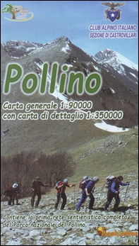 Pollino. Carta generale 1:90.000. Con carta di dettaglio 1:35.000 - Librerie.coop