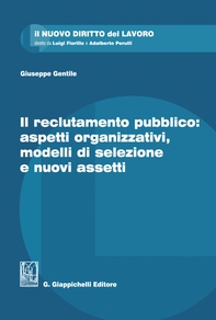 Il reclutamento pubblico: aspetti organizzativi, modelli di selezione e nuovi assetti - e-Book - Librerie.coop