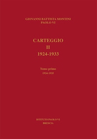 Carteggio. 1924-1933 - Vol. 2\1 - Librerie.coop Carteggio. 1924-1933 - Vol. 2\1 - Librerie.coop