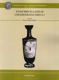 Studi miscellanei di ceramografia greca - Librerie.coop