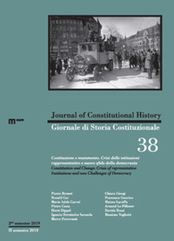 Giornale di storia Costituzionale - Vol. 38 - Librerie.coop Giornale di storia Costituzionale - Vol. 38 - Librerie.coop