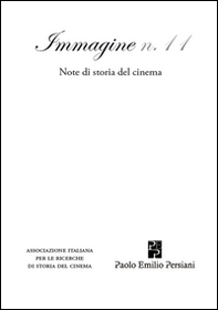 Immagine. Note di storia del cinema - Vol. 11 - Librerie.coop