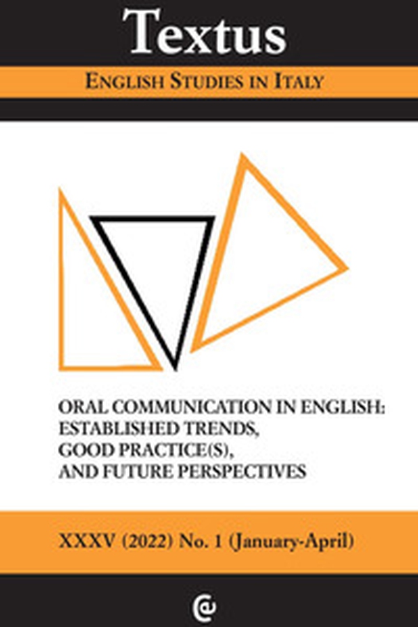 Textus. English studies in Italy - Vol. 1 - Librerie.coop Textus. English studies in Italy - Vol. 1 - Librerie.coop