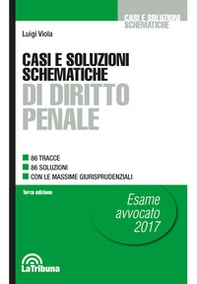 Casi e soluzioni schematiche di diritto penale - Librerie.coop