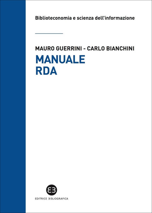 Manuale RDA - Librerie.coop Manuale RDA - Librerie.coop