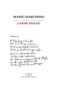 Carme ipogeo - Librerie.coop
