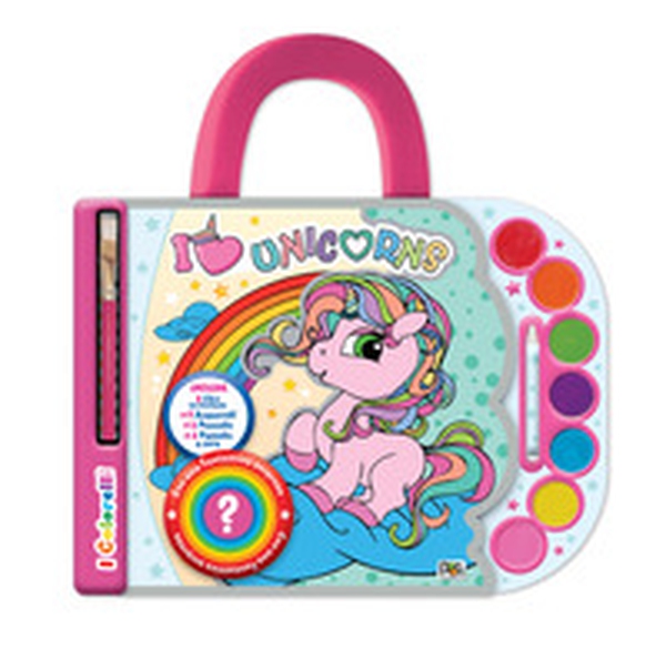 Valigetta acquerelli. I colorelli. I love unicorns - Librerie.coop Valigetta acquerelli. I colorelli. I love unicorns - Librerie.coop