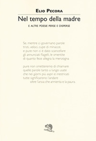 Nel tempo della madre. Epicedio - Librerie.coop