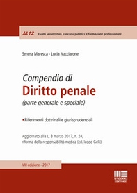 Compendio di diritto penale. Parte generale e speciale - Librerie.coop