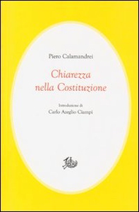 Chiarezza nella Costituzione - Librerie.coop Chiarezza nella Costituzione - Librerie.coop
