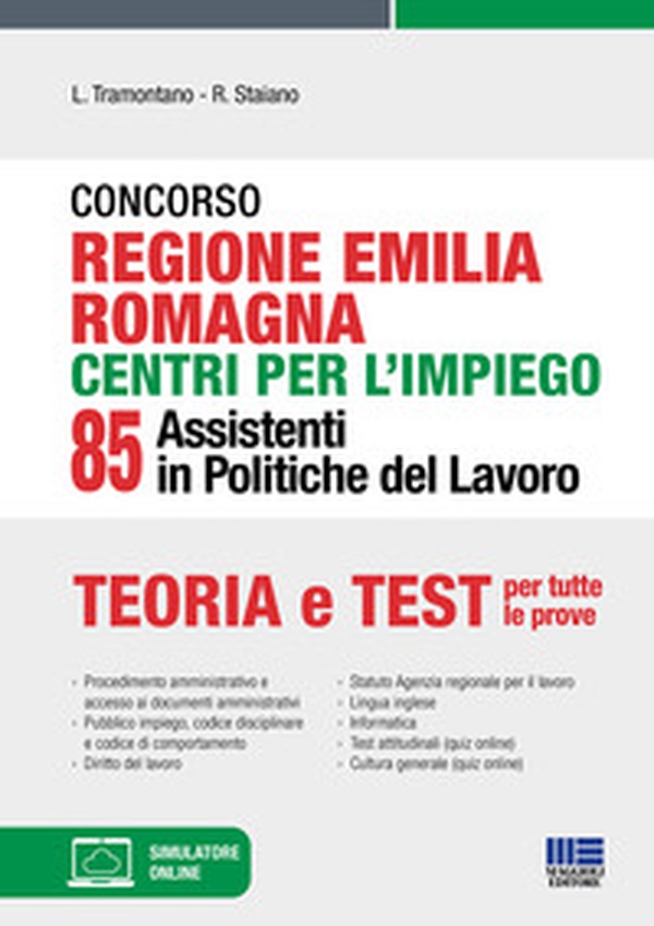 Concorso regione Emilia Romagna centri per l'impiego. 85 assistenti in politiche del lavoro - Librerie.coop Concorso regione Emilia Romagna centri per l'impiego. 85 assistenti in politiche del lavoro - Librerie.coop
