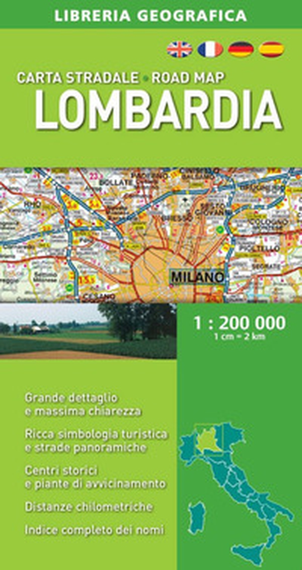 Lombardia 1:200.000 - Librerie.coop Lombardia 1:200.000 - Librerie.coop