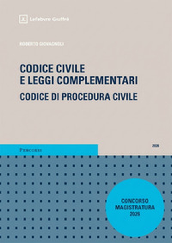 Codice civile Magistratura 2026 con addenda - Librerie.coop