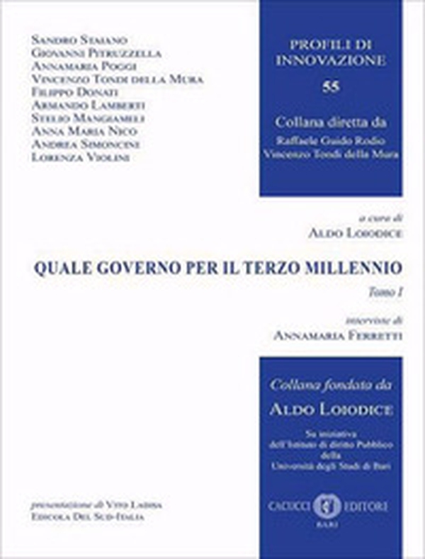 Quale governo per il terzo millennio - Librerie.coop Quale governo per il terzo millennio - Librerie.coop